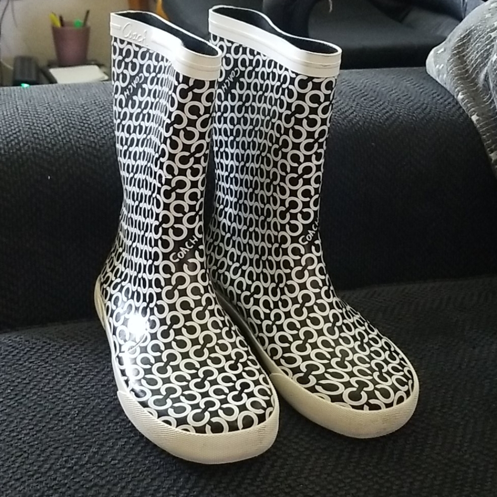 Coach Rainboots
